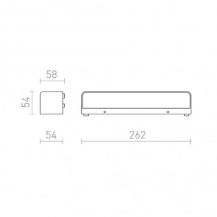 Applique d'extérieur LED Sampo (9W)