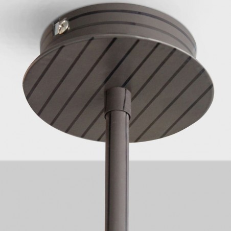 Lampe de plafond Cell-2 Wengué Rond (3 lumieres)