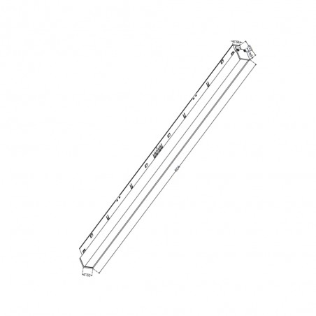 Spot à LED pour rail magnétique Basis Exility (24W)