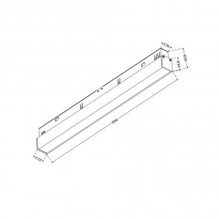 Spot à LED pour rail magnétique Basis CCT Exility (12W)