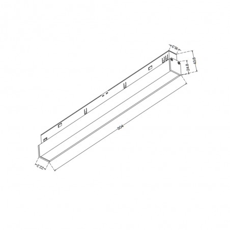 Spot à LED pour rail magnétique Basis CCT Exility (12W)