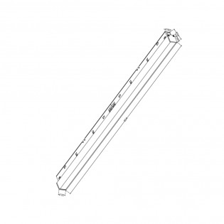 Spot à LED pour rail magnétique Basis CCT Exility (24W)