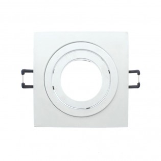 Spot encastrable CLASSIC carré blanche
