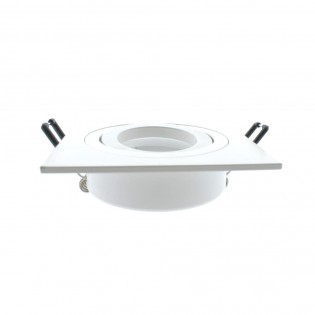 Spot encastrable CLASSIC carré blanche