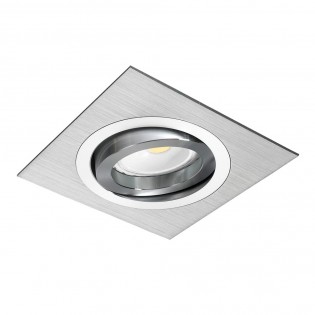 Pack 10 Basic carré chrome