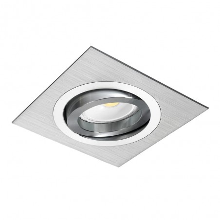 Pack 10 Basic carré chrome