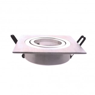 Pack 10 Basic carré chrome