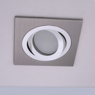 Pack 10 Basic carré chrome
