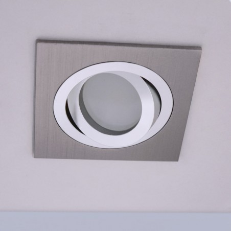 Pack 10 Basic carré chrome