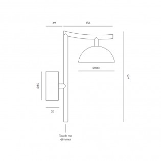 Applique Murale á LED Tana (4W)