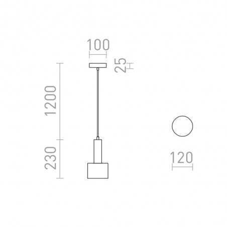 Lampe a suspension Giulia