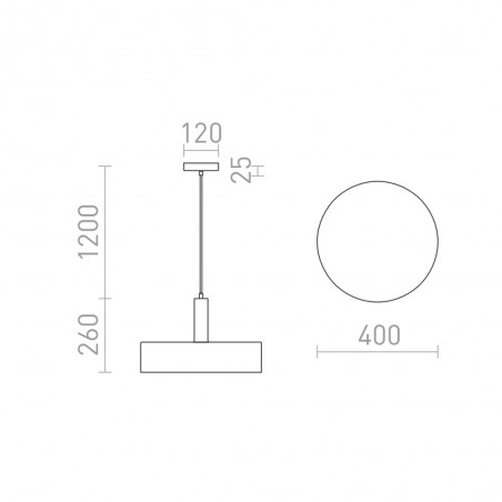 Pendant lamp Giulia II