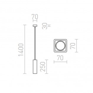 Lampe a suspension Jack