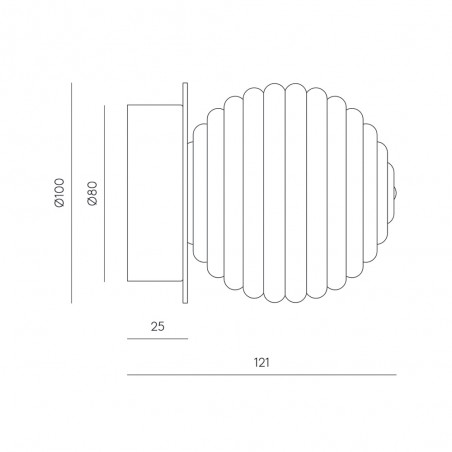 Applique á LED Doul (3W)