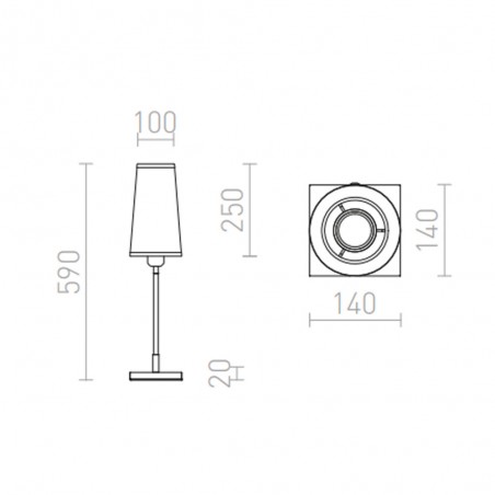Lampe a poser Lulu