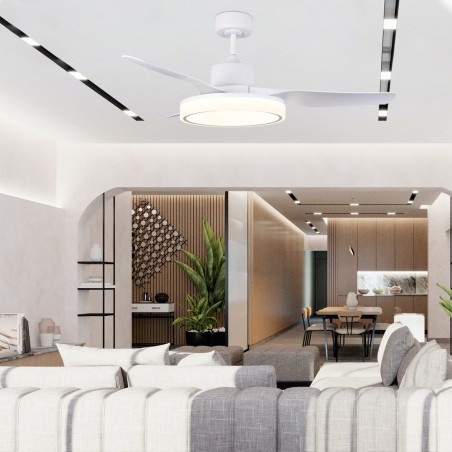 Ventilateur de plafond á LED Aran CCT (36W)
