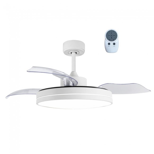 Ventilateur á LED avec pales pliantes Anayet CCT (36W)