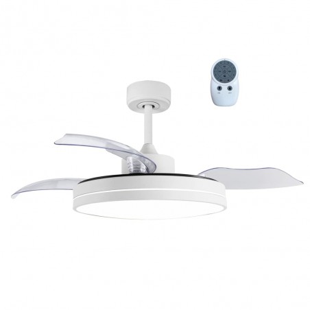 Ventilateur á LED avec pales pliantes Anayet CCT (36W)