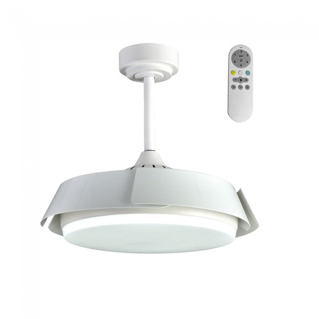 Ventilateur á LED avec pales pliantes Batán CCT Smart (35W)