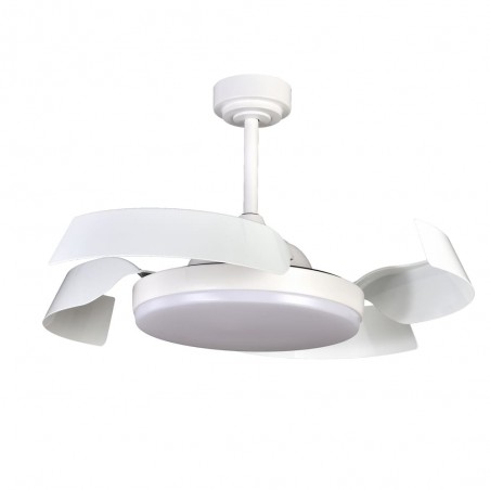 Ventilateur á LED avec pales pliantes Batán CCT Smart (35W)