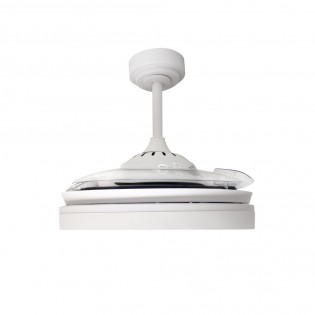 Ventilateur á LED avec pales pliantes Vera CCT Dim (30+10W)