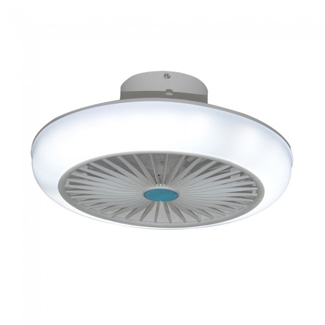 Ventilateur LED avec haut-parleur Iris RGB CCT (25W)