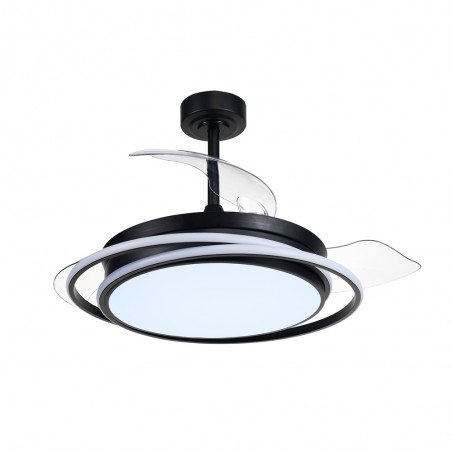 Ventilateur á LED avec pales pliantes Antila CCT Dim (60W)