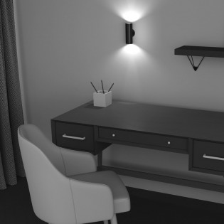Applique murale Focus S (2 lumieres)