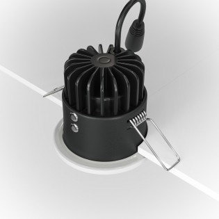 Downlight á LED por bains Zoom Dimmable (12W)