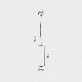 Lampe a suspension Cil