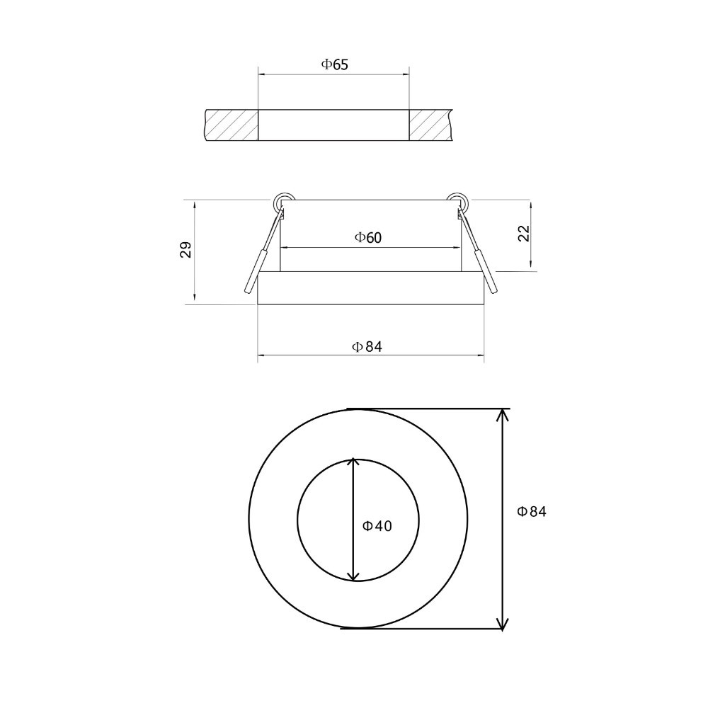Bus Plafond Extérieur Flexible Pro 50, 145 Broches Argenté, Référence K34 - Neuf Sous Emballage