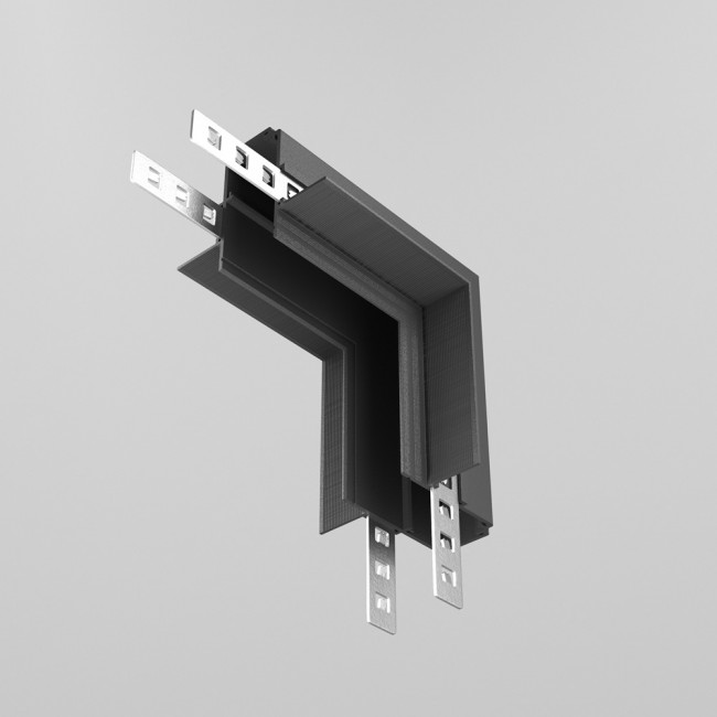 Accessoire d'angle pour rail magnétique encastré Exility