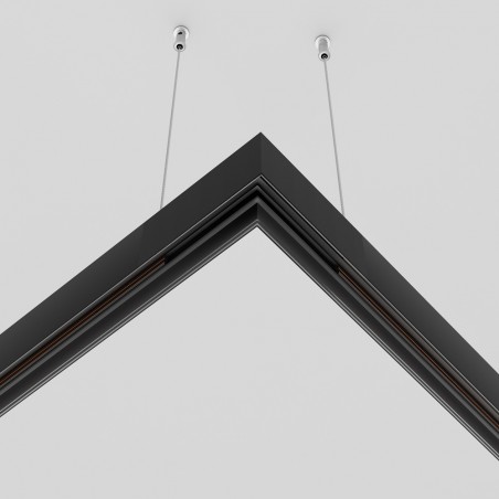 Coin pour rail magnétique en suspension Exility