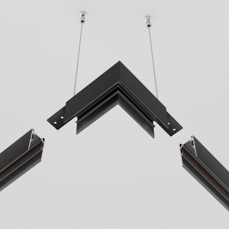 Coin pour rail magnétique en suspension Exility