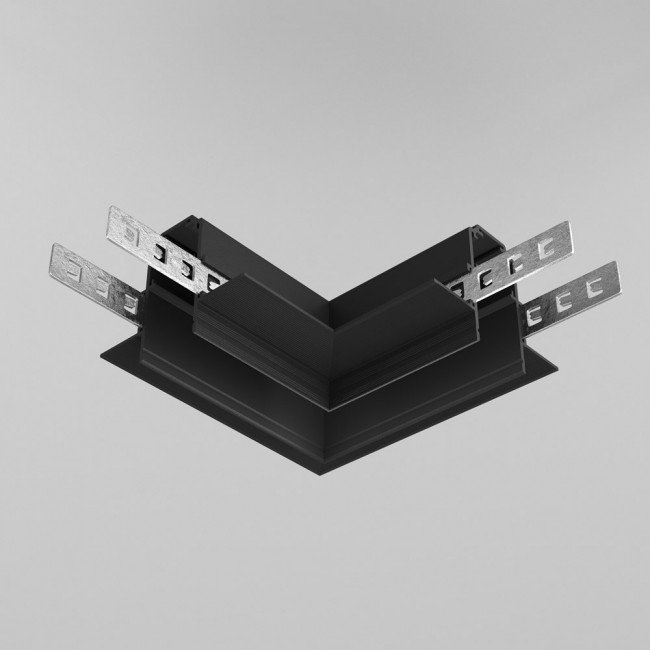 Accessoire d'angle pour le rail magnétique encastré Exility