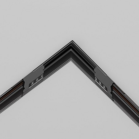 Accessoire d'angle pour le rail magnétique encastré Exility