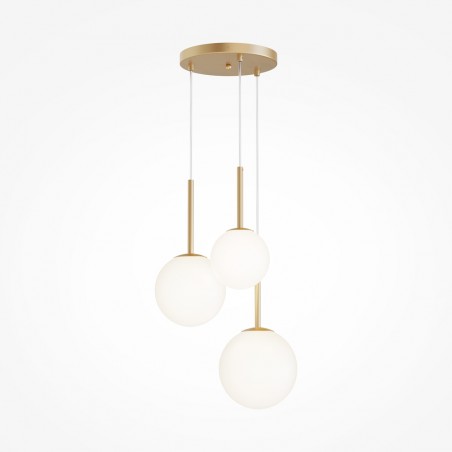 Lampe de suspension Basic Form Or (3 lumieres)