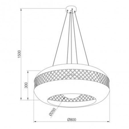 Lampe a suspension Natural II