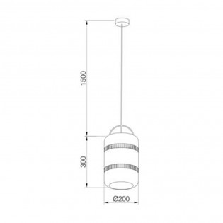 Lampe de plafond Natural II