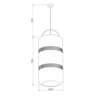 Lampe de plafond Natural III