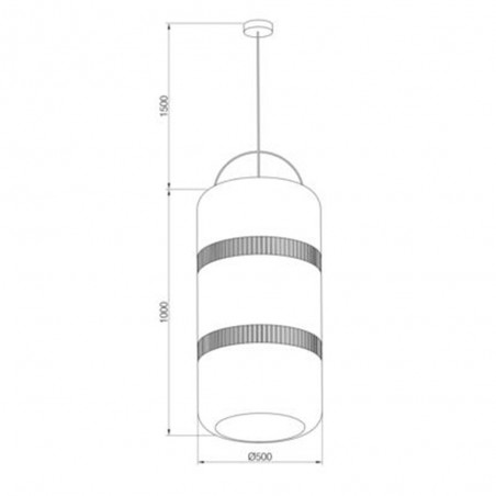 Lampe de plafond Natural III