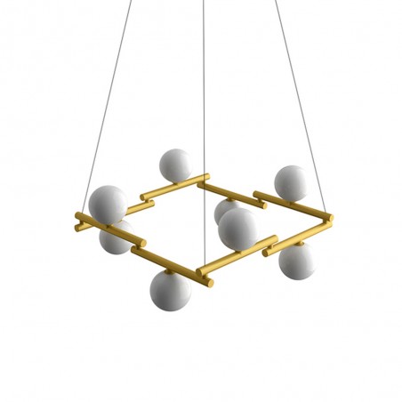 Lámpe a suspension Zen (8 Lumieres)