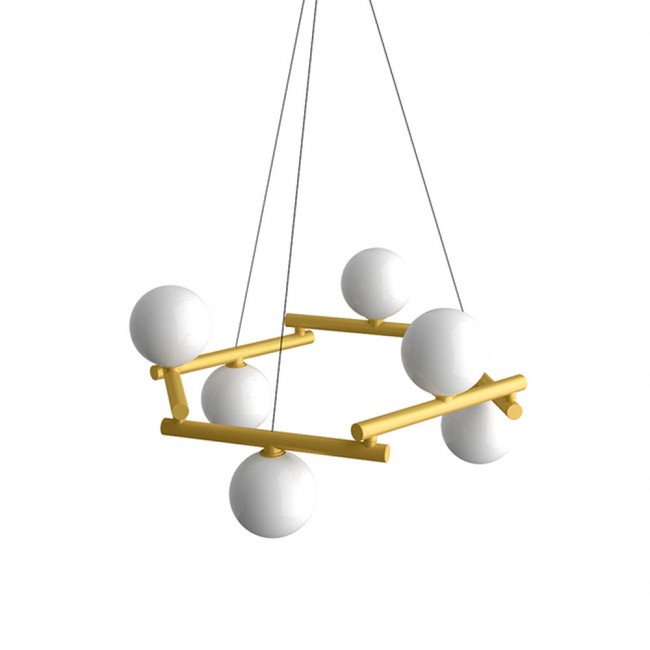 Lámpe a suspension Zen (6 Lumieres)