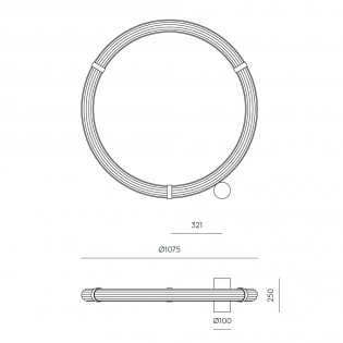 Lampadaire á LED Elli Dimmable (30W)