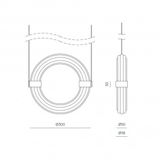 Suspension á LED Elli (5W)