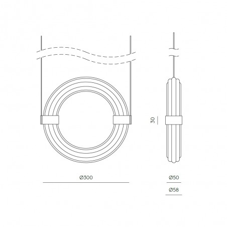 Suspension á LED Elli (5W)