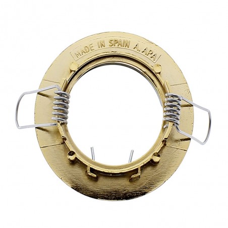 Aro empotrable Oro Brillo