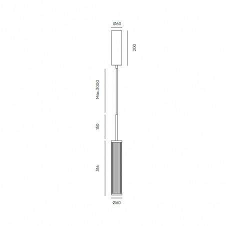 Suspension á LED Ison (8W)