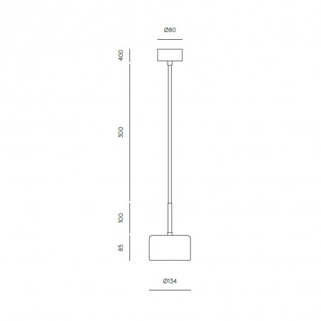 Suspension á LED Cora (7W)