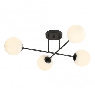 Plafonnier Nicolo Opale (4 lumieres)